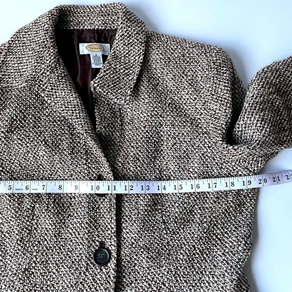 Talbots Blazer Jacket Coat 25% Wool Blazer Jacket, Sz 8 - Picture 10 of 13